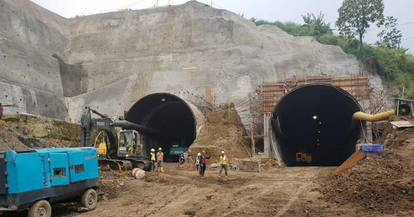 Mengintip Dua Terowongan Nanjung, Proyek Pembelah Sungai Citarum