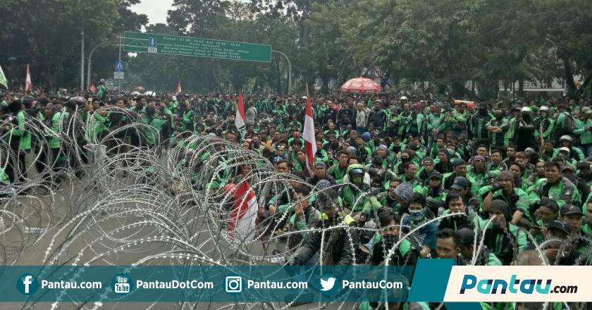 Ini yang Dibahas Jokowi dengan Perwakilan Ojek Online di Istana Negara