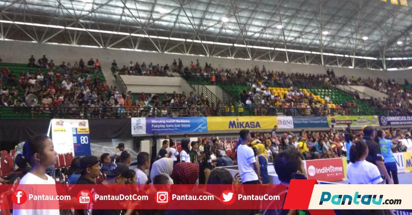 Antusiasme Pecinta Voli di Yogakarta Tonton Langsung Final Proliga 2019