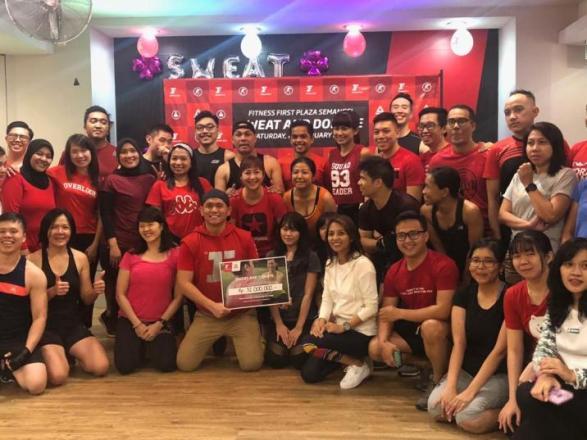 Member Fitness Ikut Galang Dana untuk Korban Tsunami Palu dan Selat Sunda