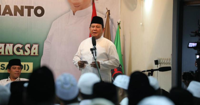 Kunjungi Pesantren di Mojokerto, Prabowo Bicara Peran Ulama Membangun Bangsa