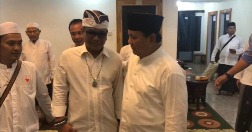 Cerita Prabowo Saat Temui Lurah Mojokerto yang Ditahan karena Mendukungnya