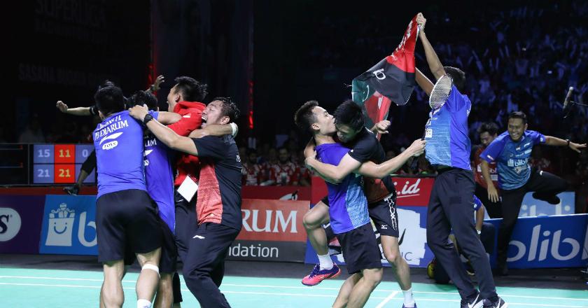 Bungkam Musica Trinity, PB Djarum Raih Gelar Juara Perdana di Ajang Djarum Superliga Badminton 2019