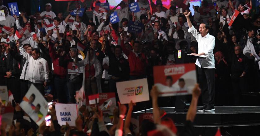 Pidato Konvensi Rakyat, Jokowi: Saya Optimis Indonesia Maju, Rakyat Sejahtera dan Setara