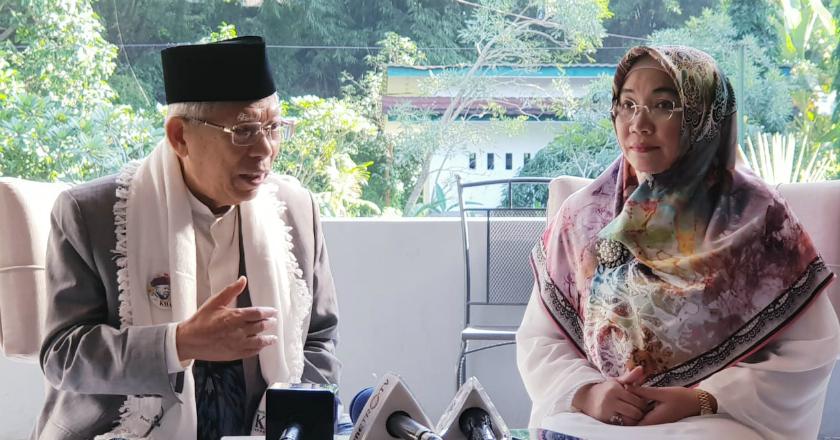 Soal Kampanye Hitam Ibu-ibu di Karawang, Ma'ruf Amin: Berbahaya Bagi Demokrasi