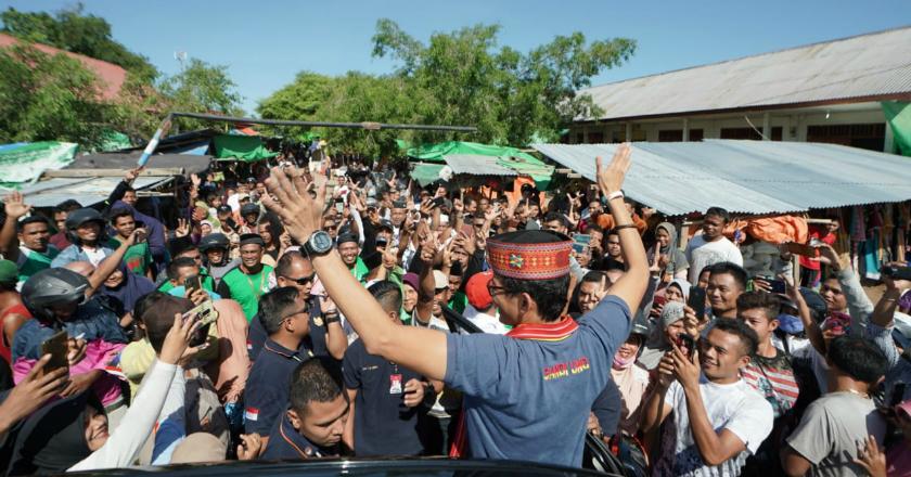 Janji Sandiaga kepada Pedagang Pasar di NTT: Pendampingan, Permodalan, hingga Pelatihan