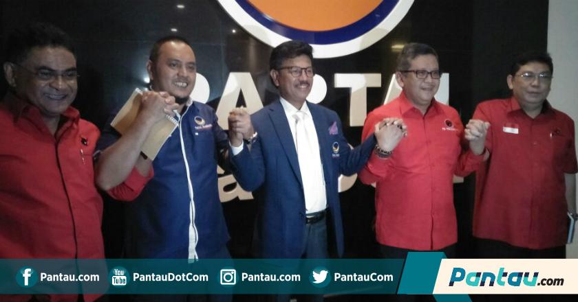 Gelar Pertemuan Tertutup, Ini yang Dibahas PDIP dan Nasdem