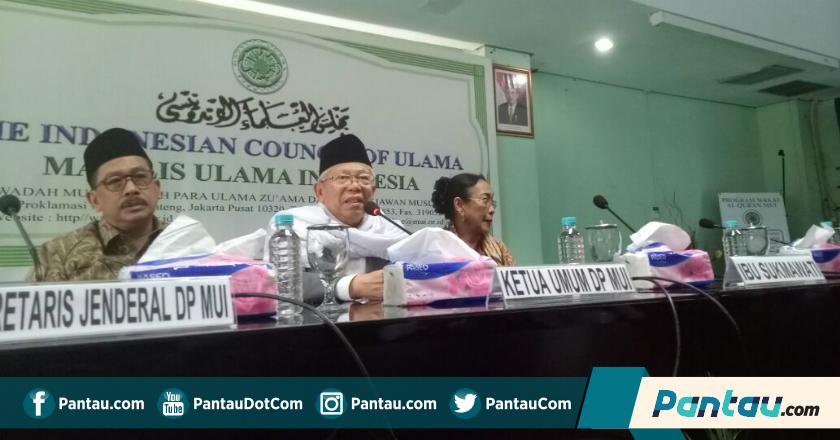 Sambangi MUI, Sukmawati Minta Maaf dan Cium Tangan Ma'ruf Amin
