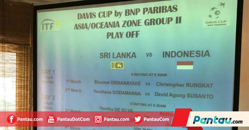 Kontra Sri Lanka, Christopher Rungkat Jadi Harapan Indonesia