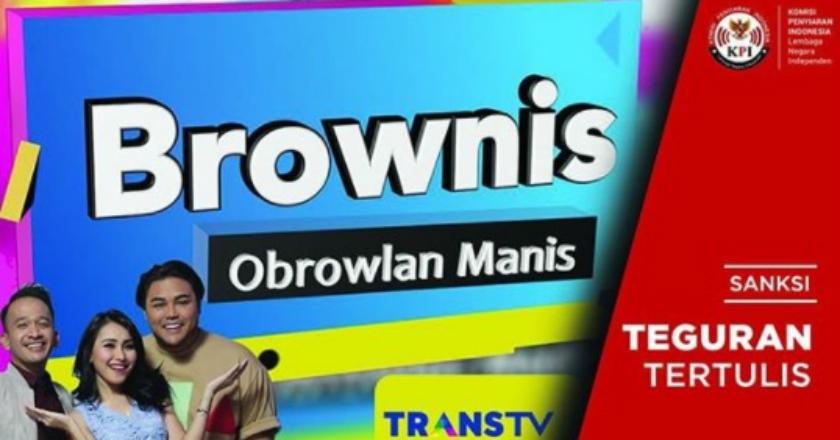Angkat Isu LGBT, Program Acara 'Brownis Tonight' Disanksi KPI