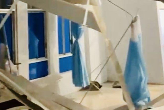 Plafon Ruang Rawat Roboh, Sejumlah Pasien RSUD Nagan Raya Aceh Diungsikan