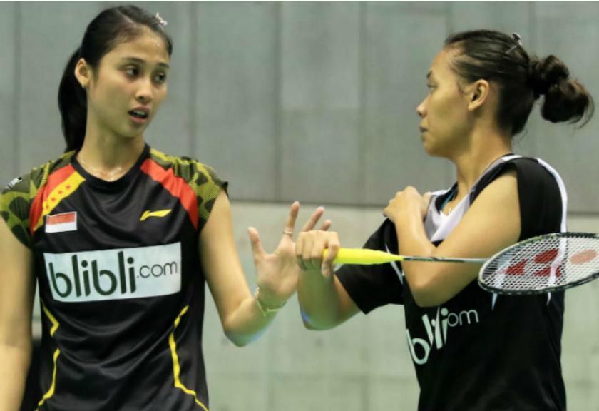 Della/Rizky Taklukkan Peringkat Pertama Dunia di Indonesia Master 2018