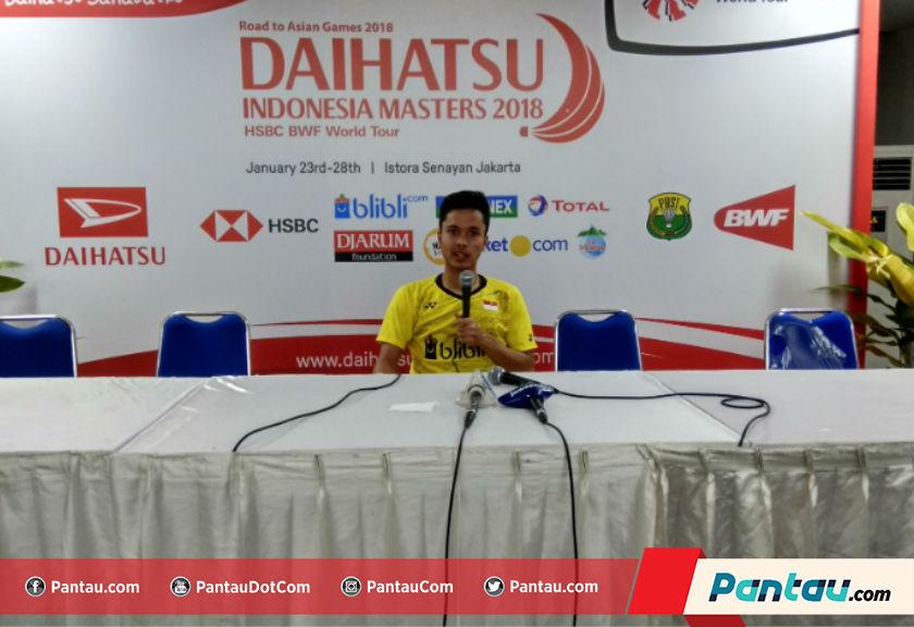 Anthony Rebut Tiket Perempatfinal dari 'Tangan' Kantaphon Wangcharoen