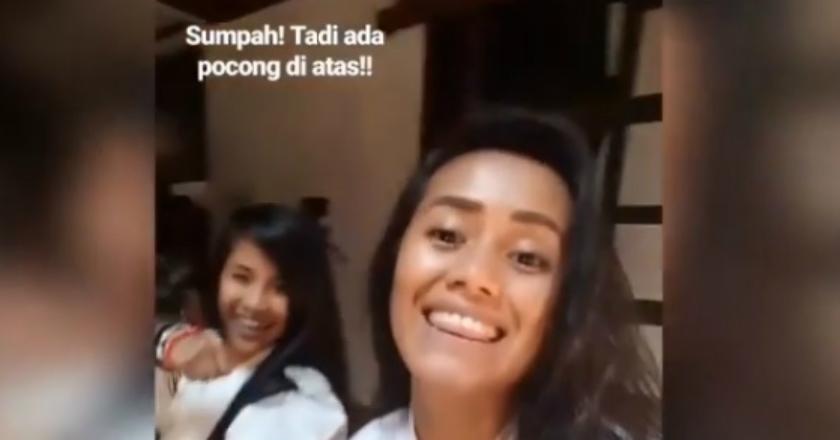 Bikin Merinding! Lagi Latihan Karate, Lia Waode Lihat Penampakan Pocong