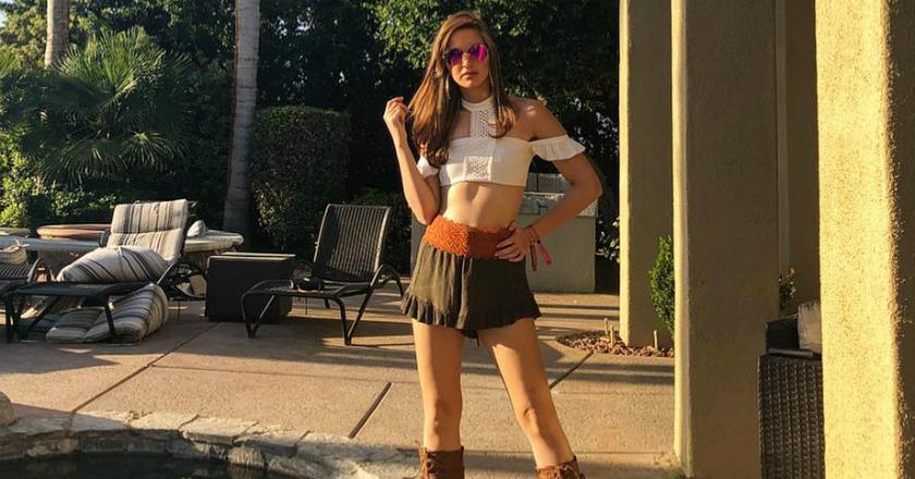 Pantau Foto: Nia Ramadhani Pamer Perut Rata dan Kaki Jenjang saat Hadiri Coachella 2018