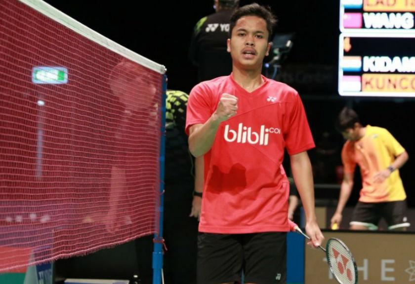Resep Anthony Ginting Bungkam Chen Long di Indonesia Master 2018