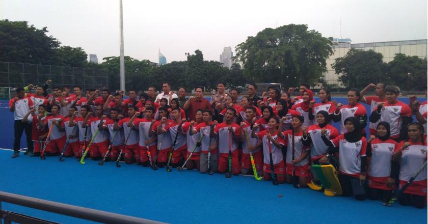 Jalani TC di Malaysia, 44 Atlet Timnas Hoki Indonesia Dipersiapkan