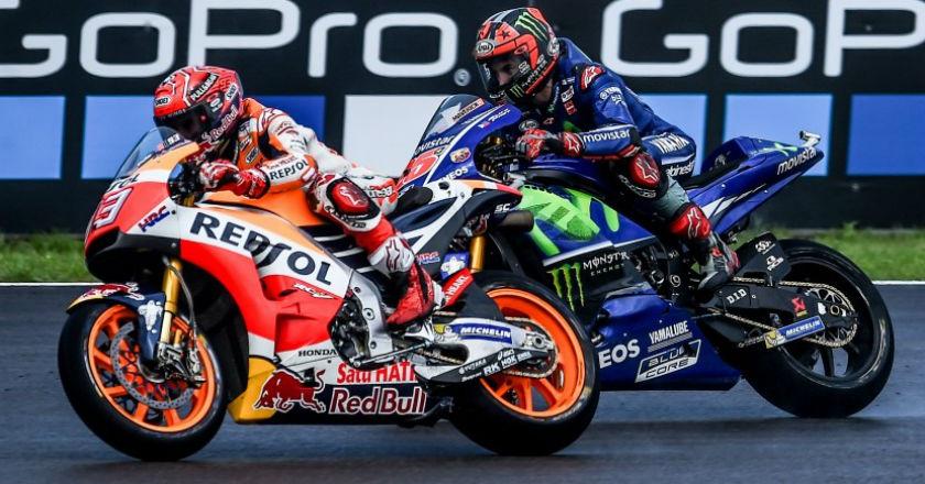 Kembali Berulah, Marquez Meminta Maaf ke Pembalap Movistar Yamaha