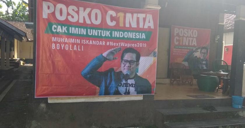 Dukung Cak Imin jadi Wapres, Posko C1nta Didirikan di Jawa Tengah