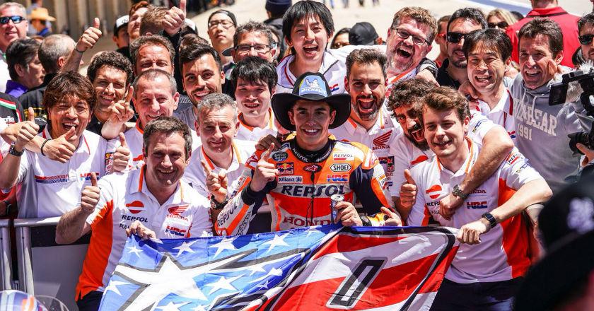 Juara di GP Amerika Serikat, Marquez Beberkan Kunci Suksesnya