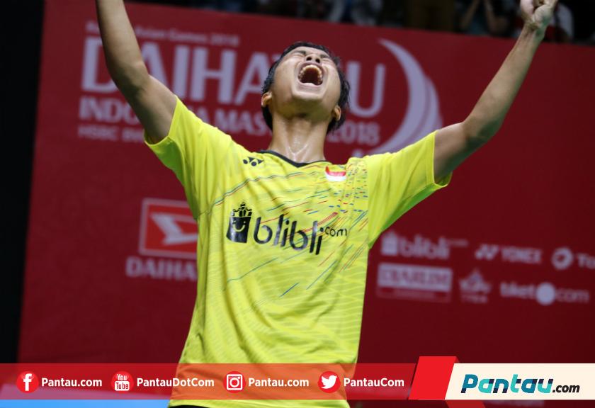 Raih Gelar Indonesia Master 2018, Anthony Bersyukur Dapat Dukungan Suporter