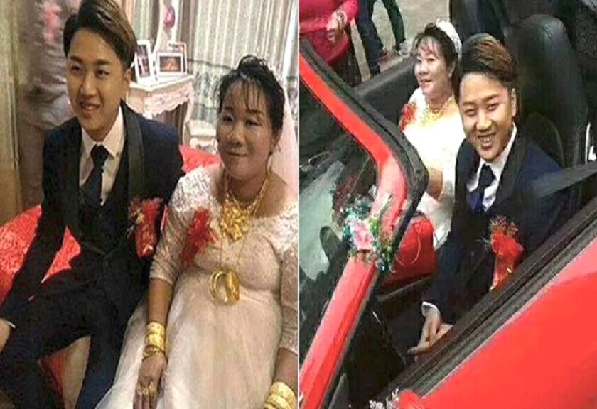 Wanita Tua Bayar Rp66 Miliar untuk Menikah dengan Pria Muda