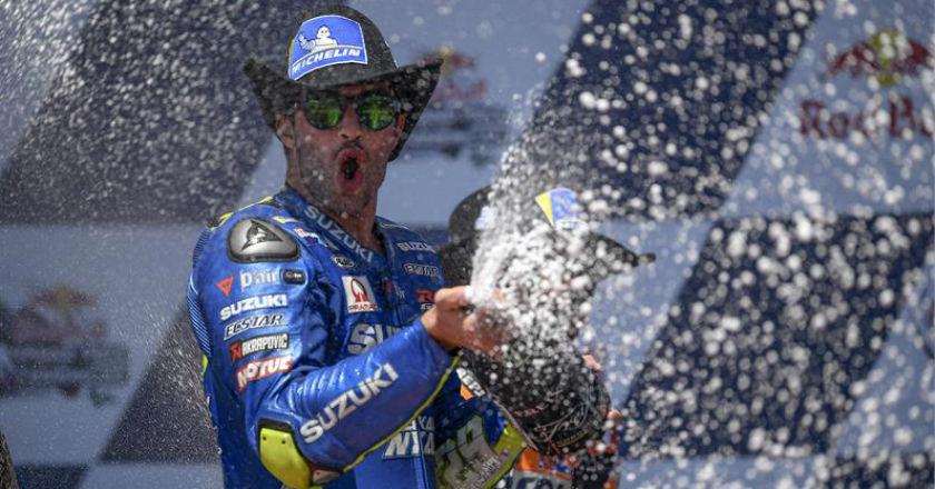 Raih Podium Pertama Bersama Suzuki, Ini Kata Iannone