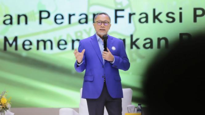 Zulhas Sebut Rakyat Terbiasa Jalani Sistem Pemilu Terbuka