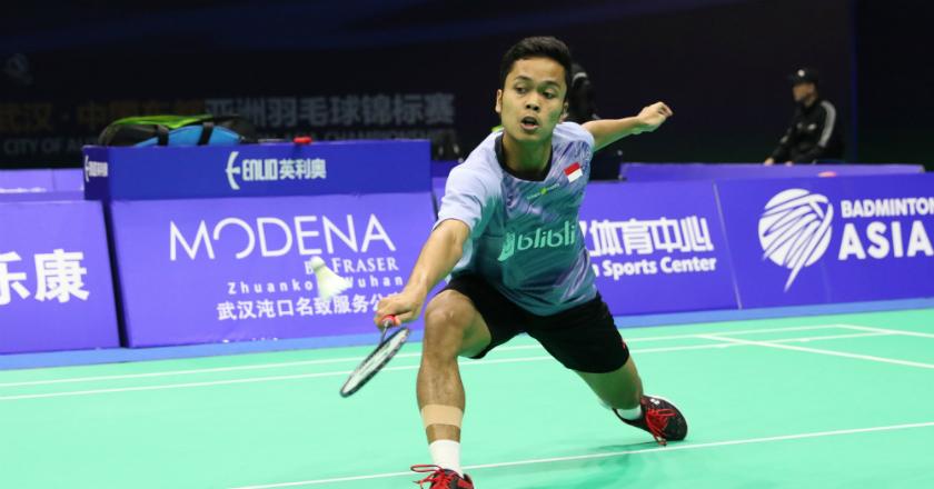 Anthony Ginting Tantang Lee Chong Wei di Babak Kedua BAC 2018