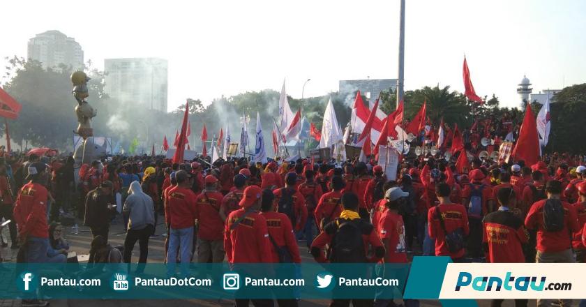 Rezim Penindasan Berlanjut, Serikat Buruh: Dulu Megawati, Sekarang (Juniornya) Jokowi