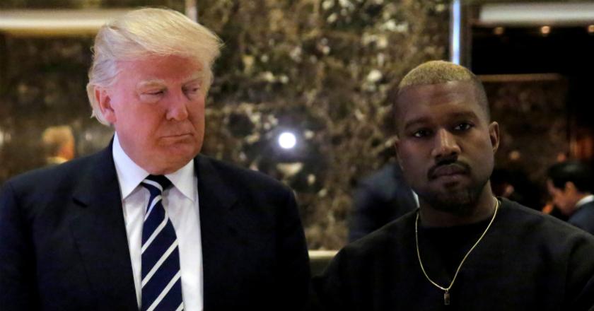 Nah Lho... Dukung Kebijakan Perbudakan Donald Trump, Kanye West Diserang