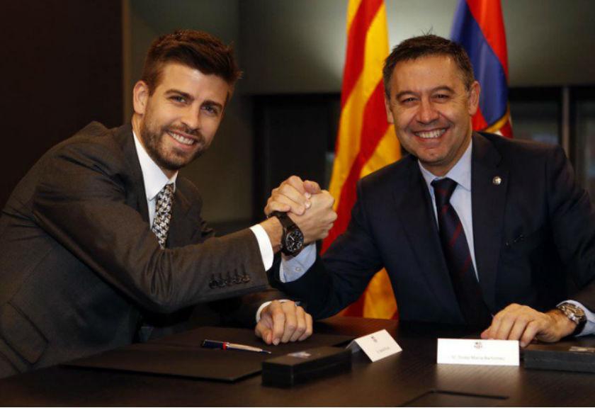 Dapatkan Kontrak Baru dari Barcelona, Pique Ungkap Perasaannya