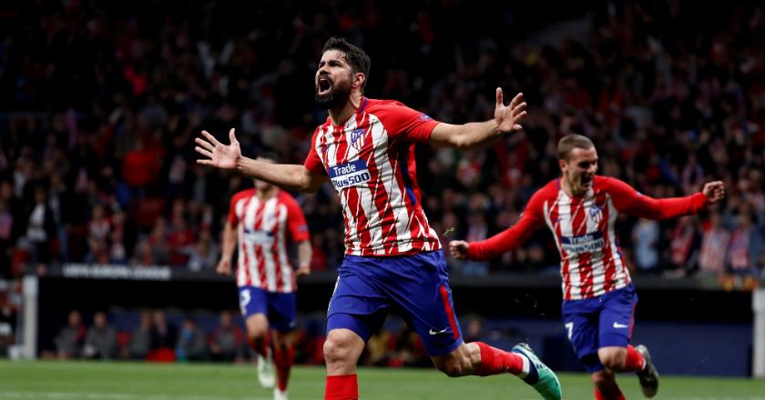 Diego Costa Bawa Atletico ke Final Europa League 2017-2018