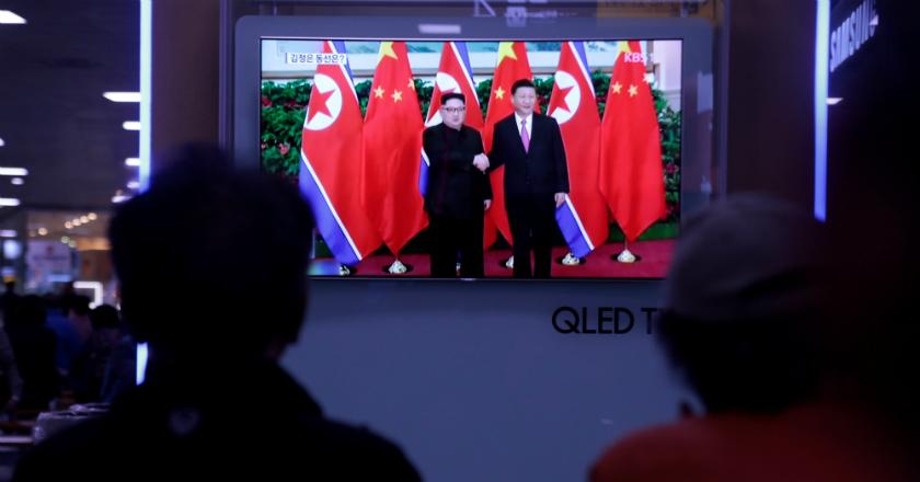 Kim Jong Un Bertemu Xi Jinping Bahas Perdamaian di Semenanjung Korea