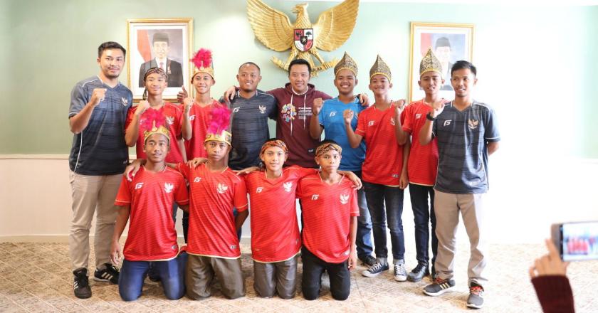 Pemerintah Dukung Penuh Tim Garuda Baru di Piala Dunia Anak Jalanan 2018