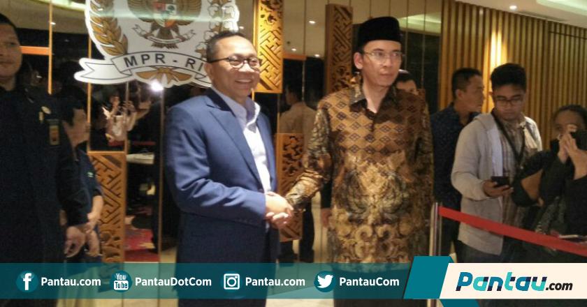 Bertemu Zulhas, TGB Nyatakan Siap Jadi Capres