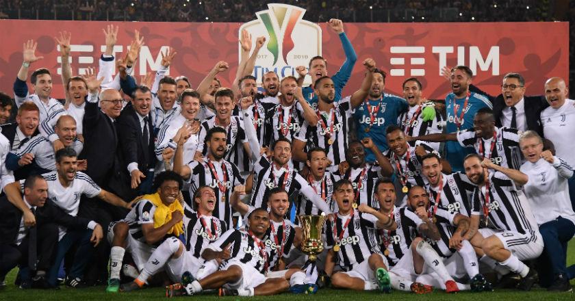Juara Coppa Italia 2017/2018, Juventus Hajar AC Milan 4-0