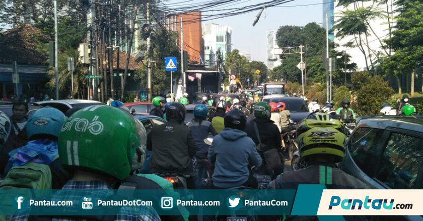 Ada Aksi Massa Bela Palestina, Lalin Kawasan Monas Macet