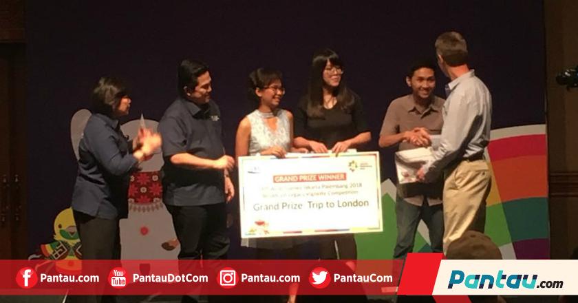 Ikut Ramaikan Asian Games 2018, Erick Thohir Terkesan dengan Film Karya Mahasiswa