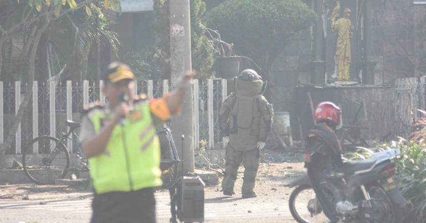 Ledakan Bom Juga Terjadi di GKI Diponegoro Surabaya