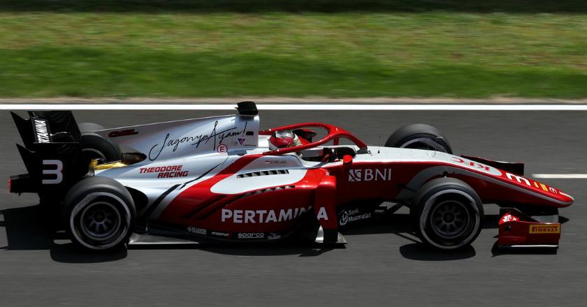 Sean Gelael Raih 4 Poin di Sprit Race F2 GP Spanyol 2018