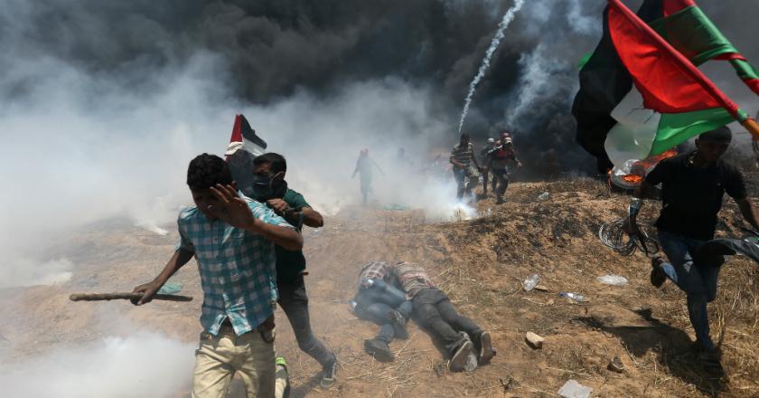 Jalur Gaza Bergolak Jelang Pemindahan Kedubes AS, 16 Orang Palestina Ditembak Mati Israel
