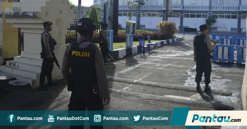 Sehari Pasca Ledakkan, Pengamanan di Polrestabes Surabaya Diperketat
