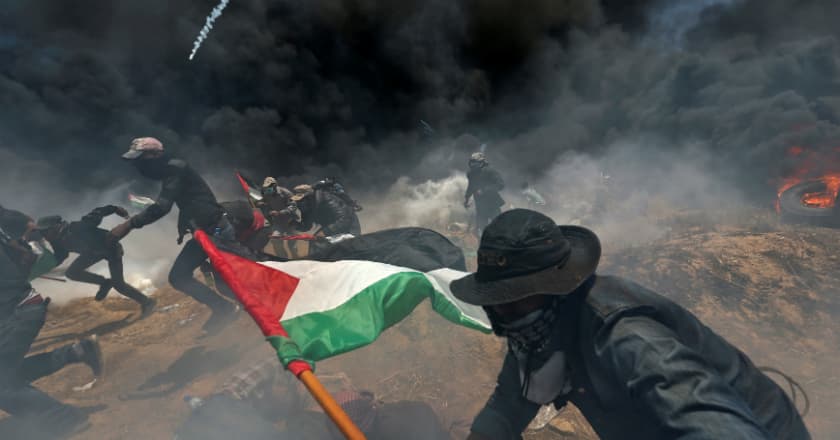 Bentrokan di Jalur Gaza Semakin Panas, 55 Warga Palestina Tewas