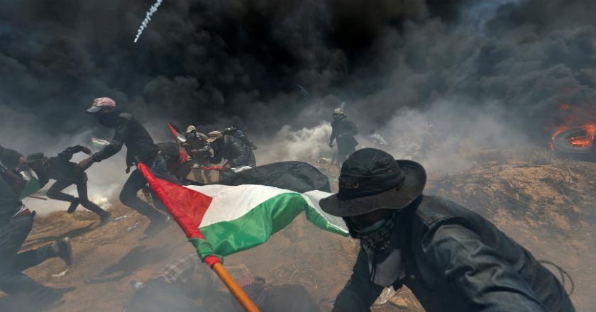 Bentrokan di Jalur Gaza Semakin Panas, 55 Warga Palestina Tewas