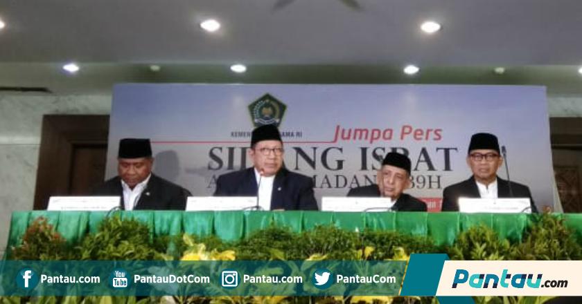 Pemerintah Tetapkan 1 Ramadan 1439 H Jatuh pada Kamis 17 Mei 2018