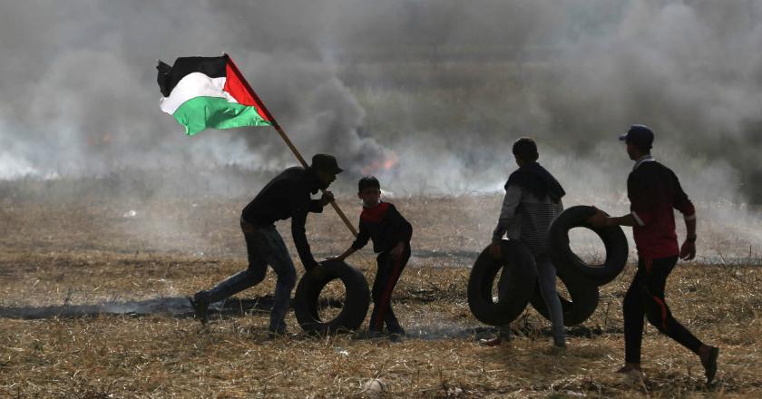 Korban Tewas Warga Palestina di Perbatasan Gaza Jadi 60 Orang