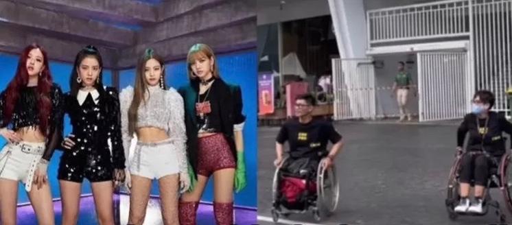 Keren! Ada Kru Difabel di Konser BLACKPINK