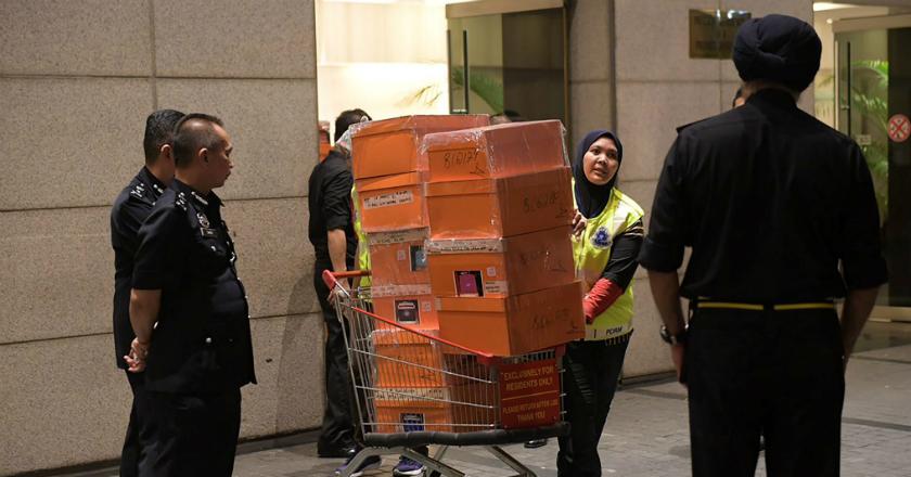 Geledah Kediaman Najib Razak, Polisi Sita 72 Koper Berisi Uang Tunai