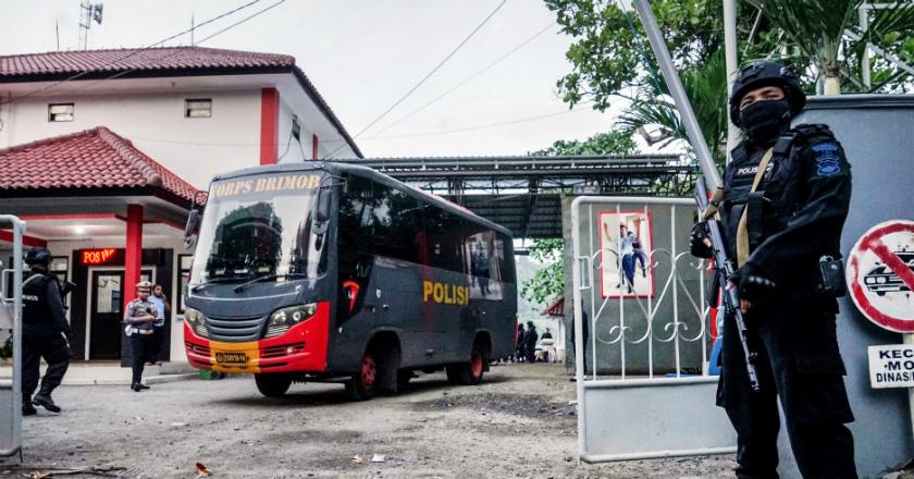 58 Napi Terorisme Dipindah dari Nusakambangan